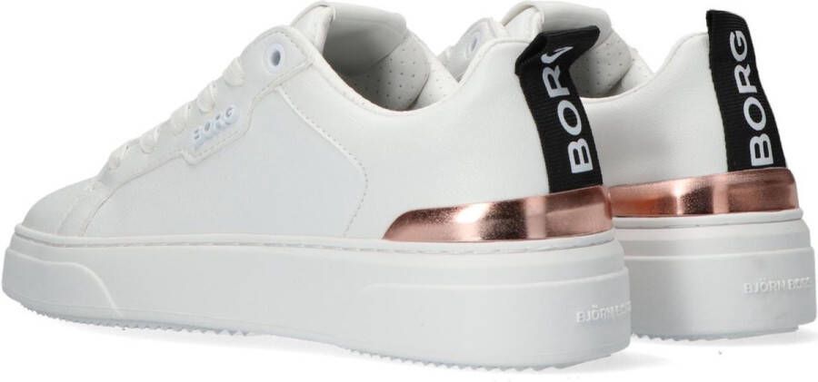 Björn Borg Bjorn Borg Bjorn Borg Sneakers Wit Imitatieleer 101240 Dames Kunstleer - Foto 6