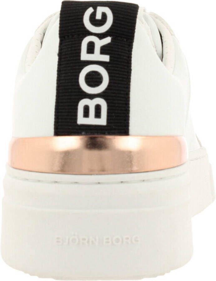 Björn Borg Bjorn Borg Bjorn Borg Sneakers Wit Imitatieleer 101240 Dames Kunstleer - Foto 7