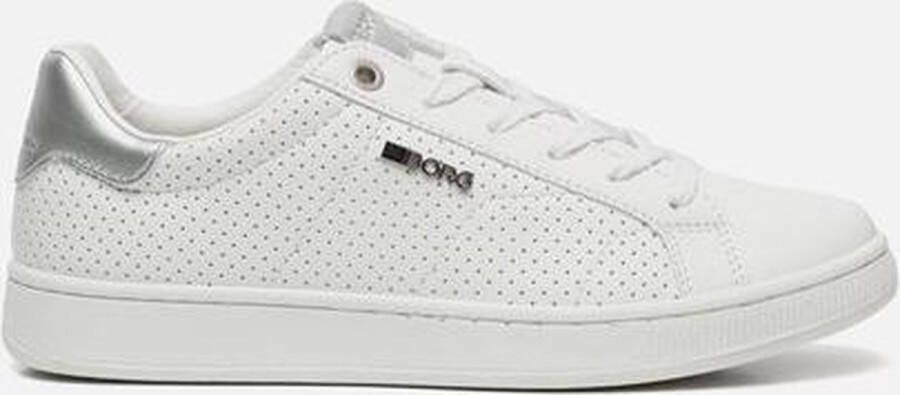 Björn Borg Dames Sneakers Wit Zilver