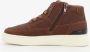 Björn Borg gevoerde hoge jongens sneakers Bruin Uitneembare zool - Thumbnail 9