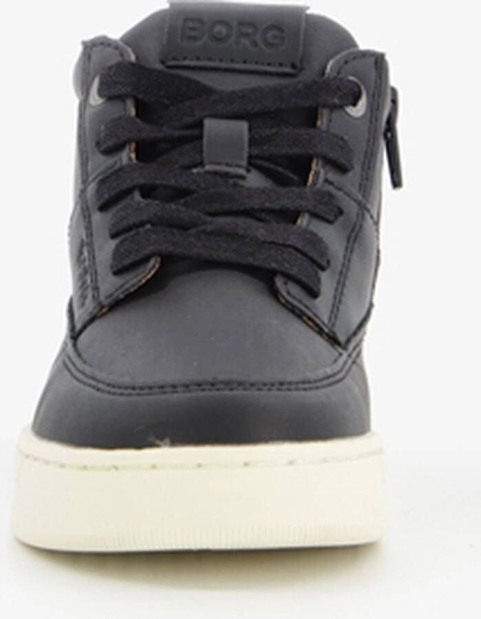 Björn Borg gevoerde hoge jongens sneakers Zwart Uitneembare zool