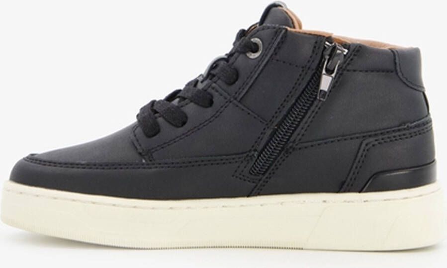 Björn Borg gevoerde hoge jongens sneakers Zwart Uitneembare zool
