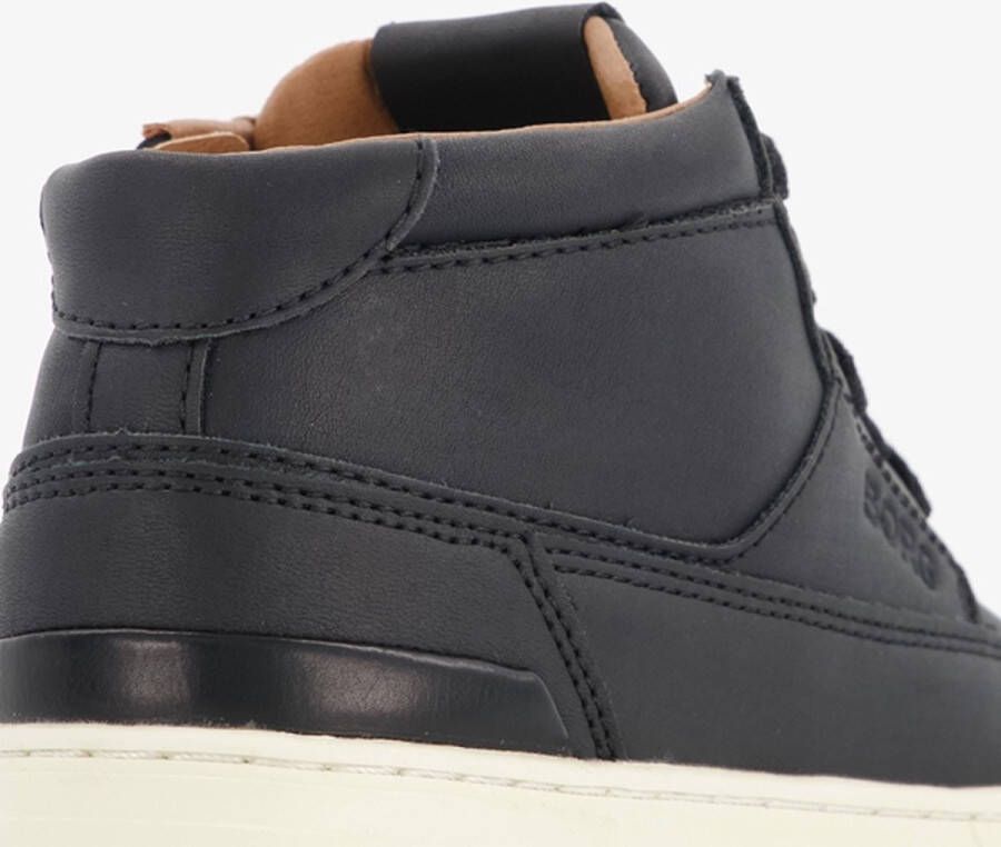 Björn Borg gevoerde hoge jongens sneakers Zwart Uitneembare zool