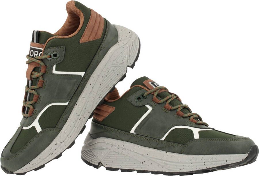 Björn Borg Groene Veterschoenen R1300 Mid