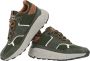 Björn Borg Chunky Runner Sneaker met Metalen Merkembleem Green Heren - Thumbnail 4