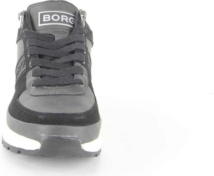 Björn Borg H100 Mid Cas M zwart sneakers heren