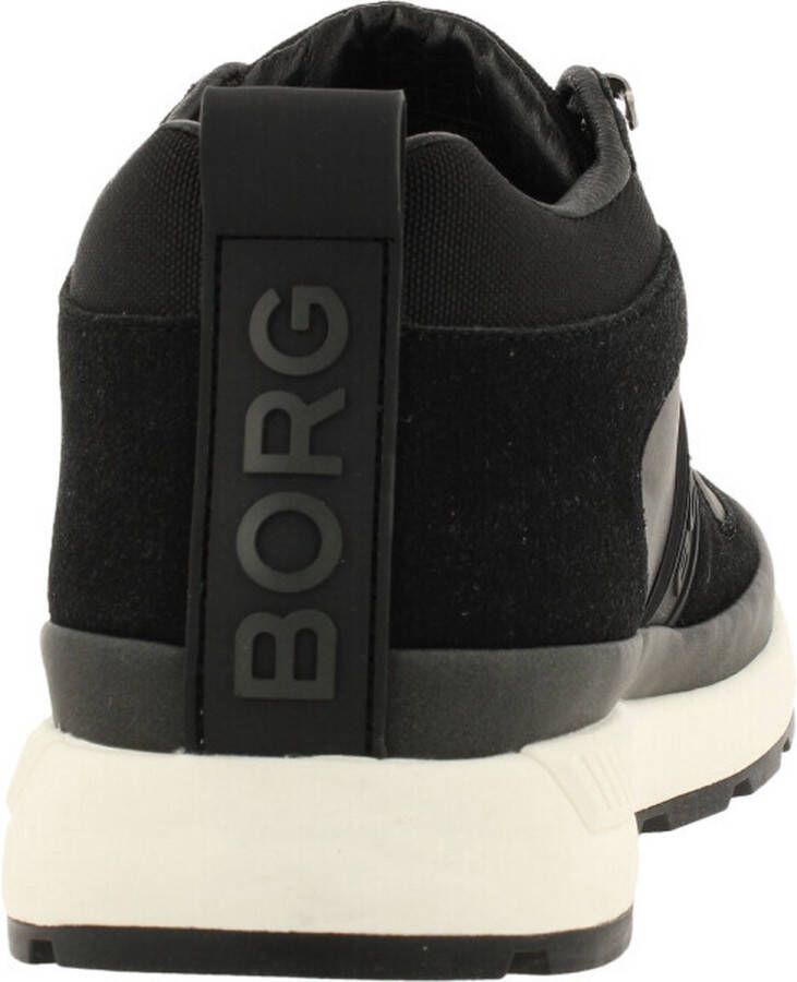 Björn Borg H100 Mid Cas M zwart sneakers heren