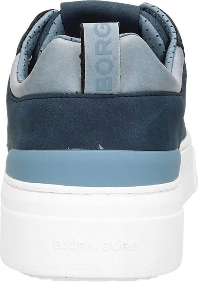 Björn Borg Lage Nubuck Leren Sneaker T1920 PRF Blauw Heren - Foto 11