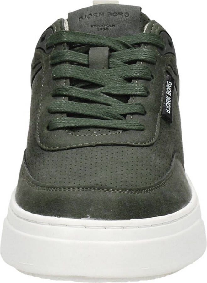 Björn Borg Heren Sneakers T1920 Nub Prf M Groen