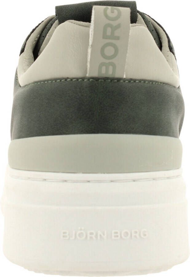 Björn Borg Heren Sneakers T1920 Nub Prf M Groen