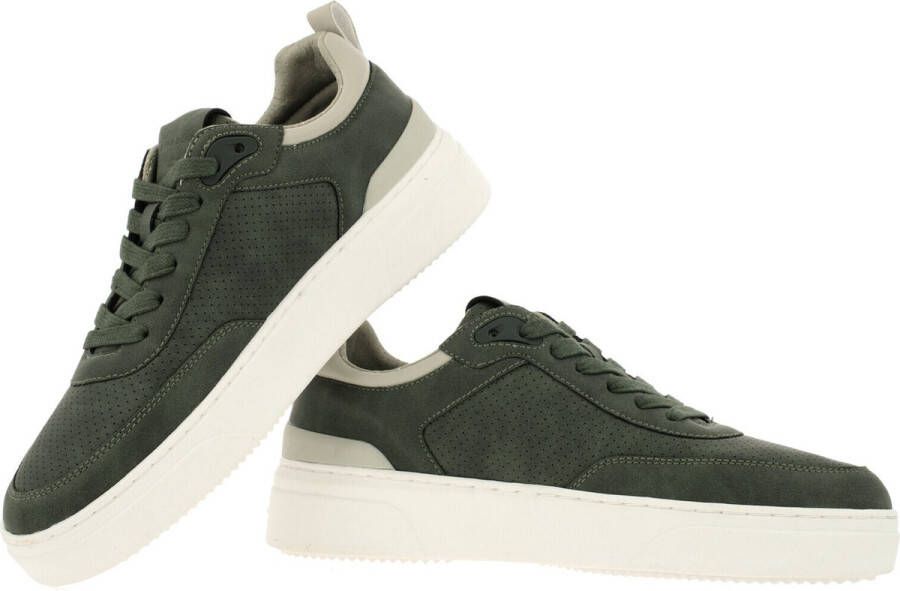 Björn Borg Heren Sneakers T1920 Nub Prf M Groen