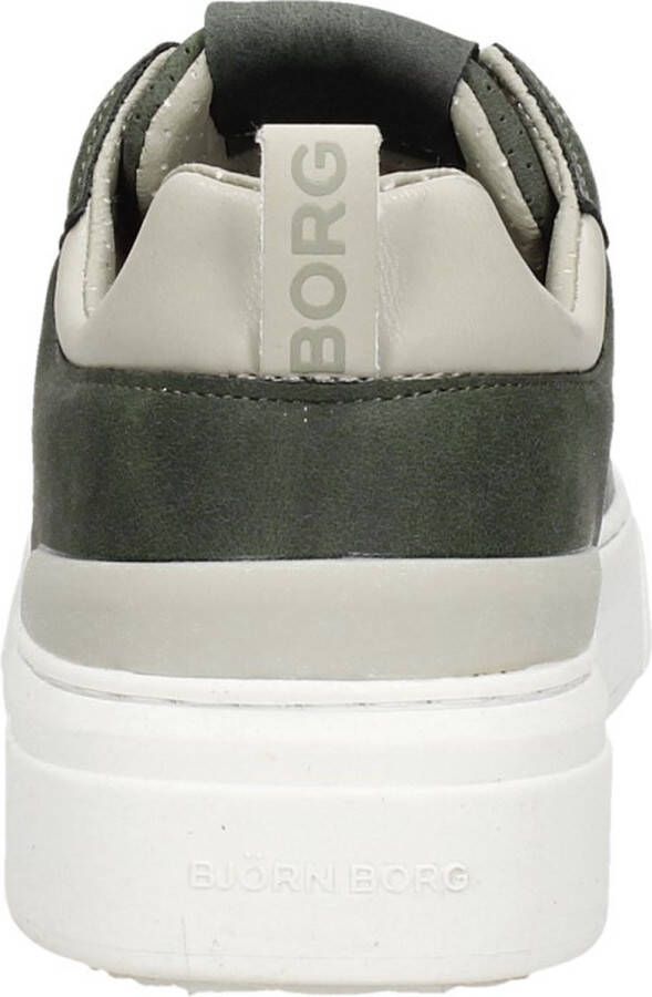 Björn Borg Heren Sneakers T1920 Nub Prf M Groen