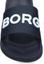 Björn Borg Knox Mld K Badslippers Slippers flip flops Jongens Blauw - Thumbnail 7