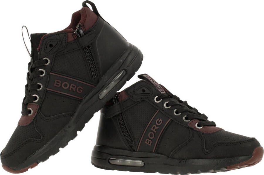 Björn Borg kinder sneakers zwart met airzool Extra comfort Memory Foam