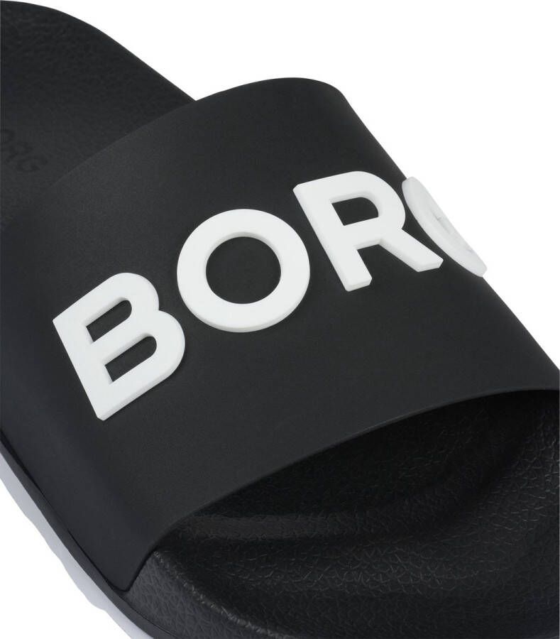 Björn Borg Knox badslippers zwart