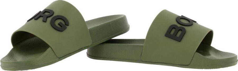 Björn Borg Bjorn Borg Knox Mld K Badslippers Slippers flip flops Meisjes Groen - Foto 10