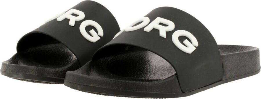 Björn Borg Knox Mld K Badslippers Slippers flip flops Jongens Zwart
