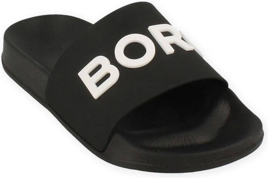 Björn Borg Knox Mld K Badslippers Slippers flip flops Meisjes Zwart