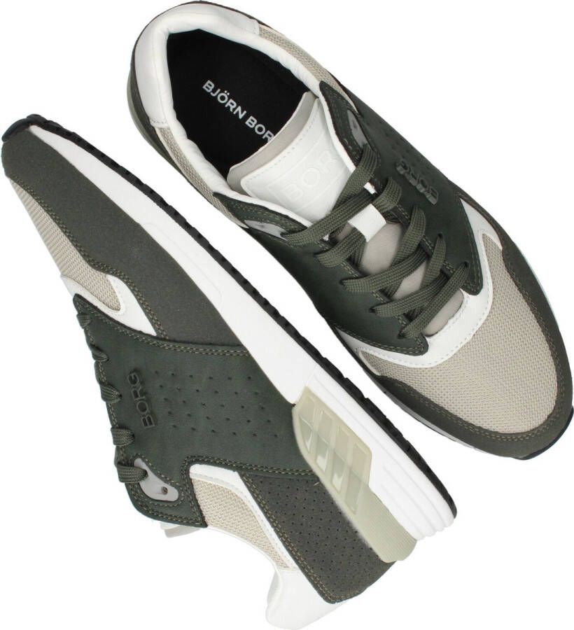 Björn Borg Bjorn Borg Bjorn Borg Sneakers Groen Suede 301207 Heren Suède - Foto 14