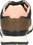 Björn Borg R455 CTR W suède sneakers zwart bruin beige - Thumbnail 4