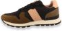 Björn Borg R455 CTR W suède sneakers zwart bruin beige - Thumbnail 13