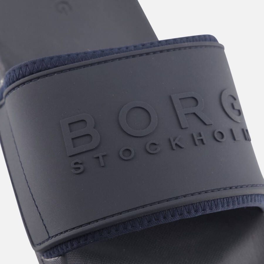 Björn Borg Romeo Slippers blauw Rubber