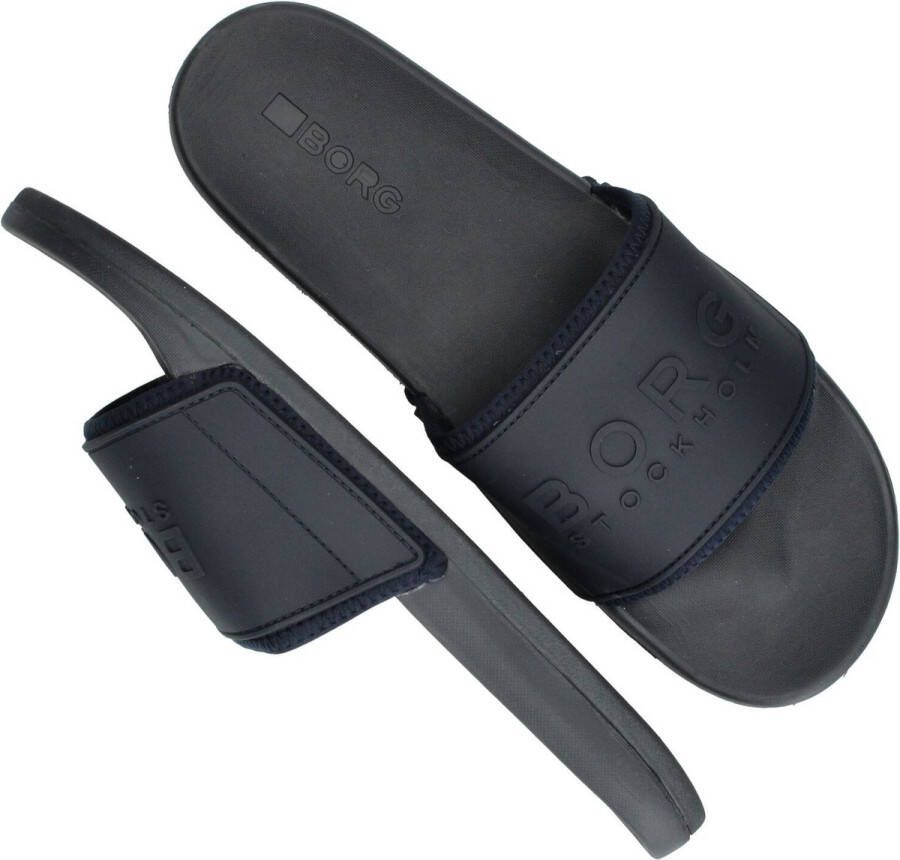 Björn Borg Romeo Slippers blauw Rubber