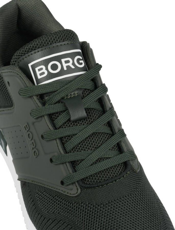 Björn Borg Bestverkopende Gebreide Lage Sneaker Green Heren - Foto 5