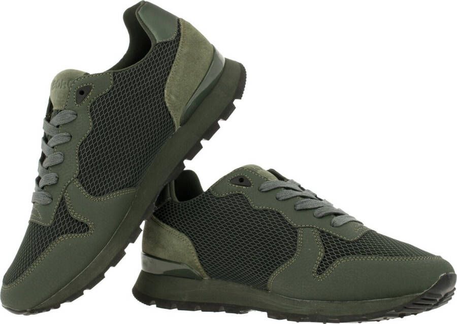Björn Borg Bjorn Borg R440 Kpu Tnl M Lage sneakers Leren Sneaker Heren Groen - Foto 4