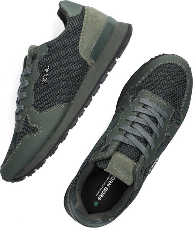 Björn Borg Bjorn Borg R440 Kpu Tnl M Lage sneakers Leren Sneaker Heren Groen - Foto 9