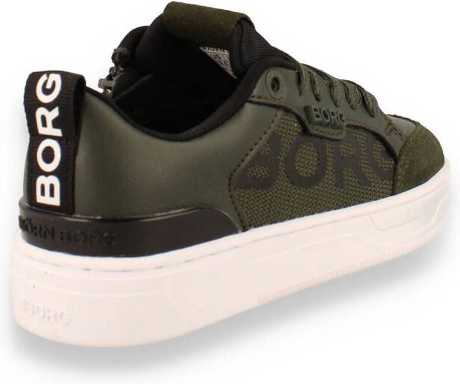 Bjorn Borg Björn Borg Sneakers T1060 LGO 9609 OLV BLK Groen 35 - Foto 8