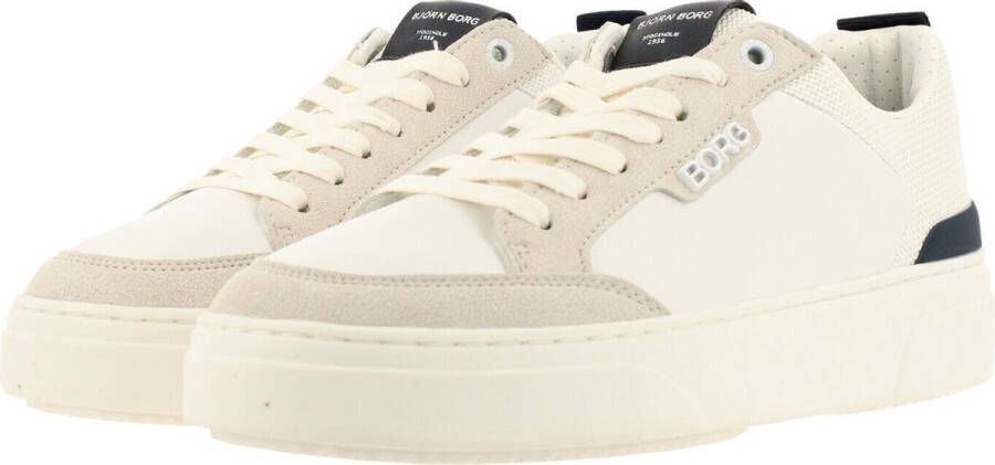 Björn Borg T1900 Sneakers wit Imitatieleer