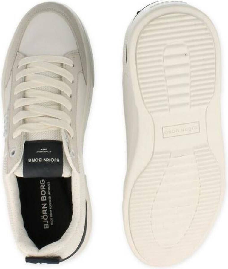 Björn Borg T1900 Sneakers wit Imitatieleer