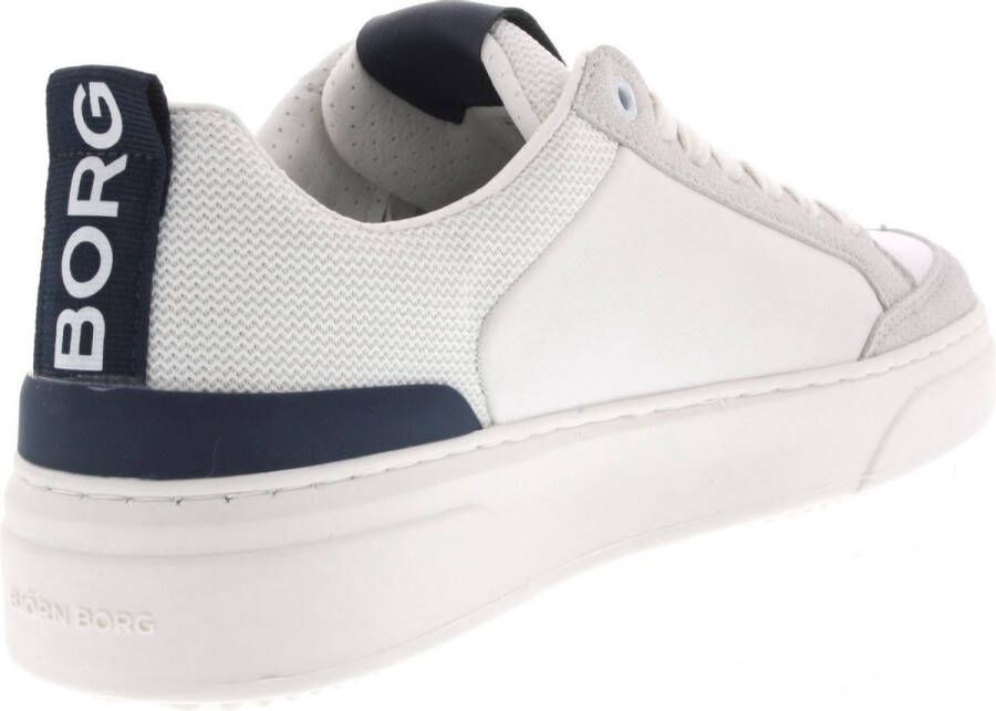 Björn Borg T1900 Sneakers wit Imitatieleer