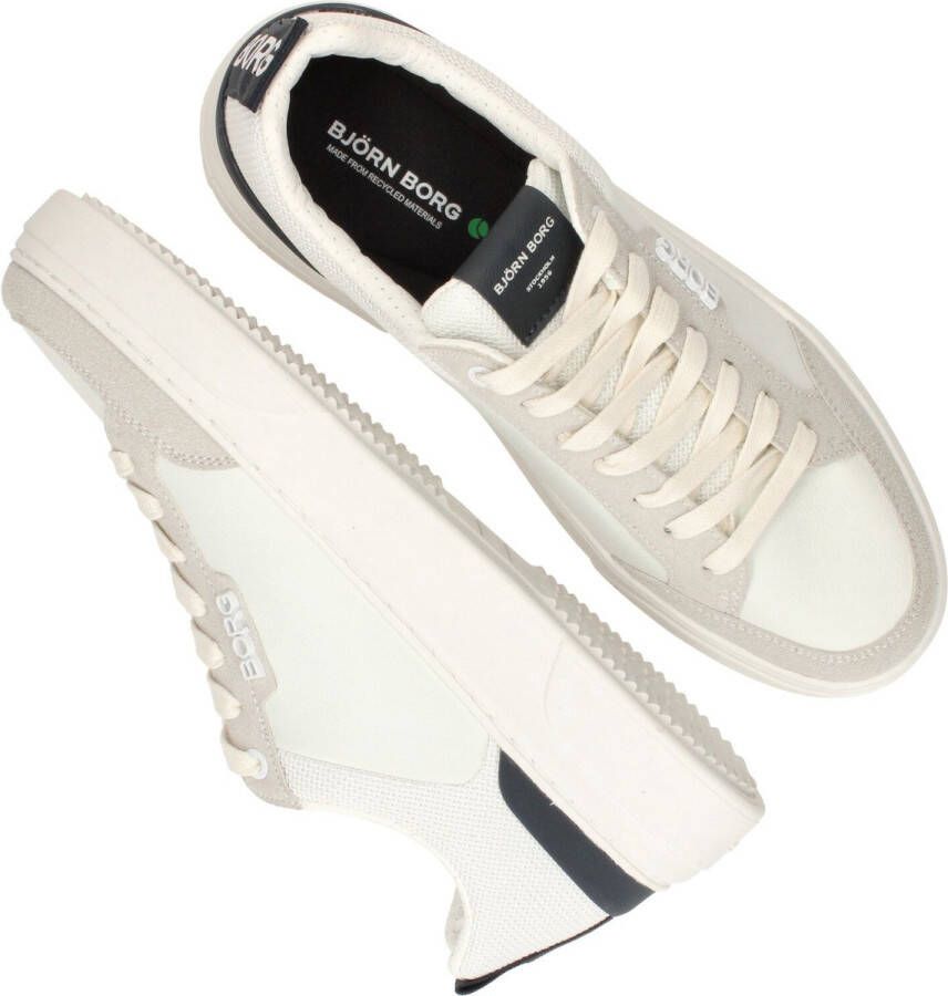 Björn Borg T1900 Sneakers wit Imitatieleer