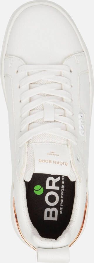 Björn Borg T1910 PAT sneakers wit Imitatieleer