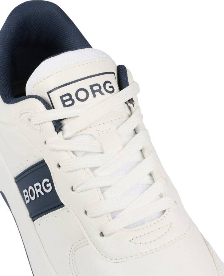 Björn Borg T2200 Heren Lage sneakers Leren Sneaker Heren Wit