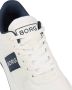 Björn Borg T2200 Heren Lage sneakers Leren Sneaker Heren Wit - Thumbnail 11