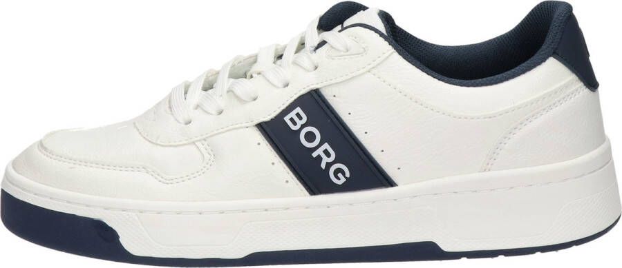 Björn Borg T2200 Heren Lage sneakers Leren Sneaker Heren Wit