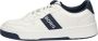 Björn Borg T2200 Heren Lage sneakers Leren Sneaker Heren Wit - Thumbnail 12