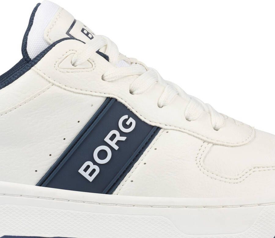 Björn Borg T2200 Heren Lage sneakers Leren Sneaker Heren Wit