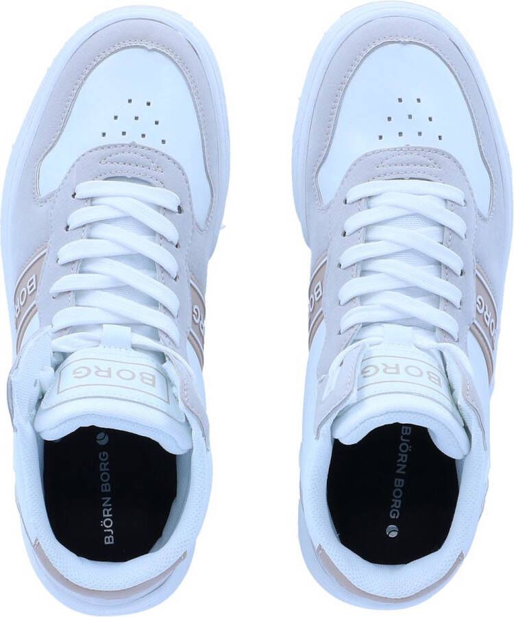 Björn Borg T2200 MID sneakers wit Synthetisch