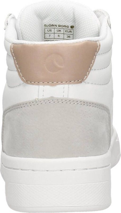 Björn Borg T2200 MID sneakers wit Synthetisch Dames