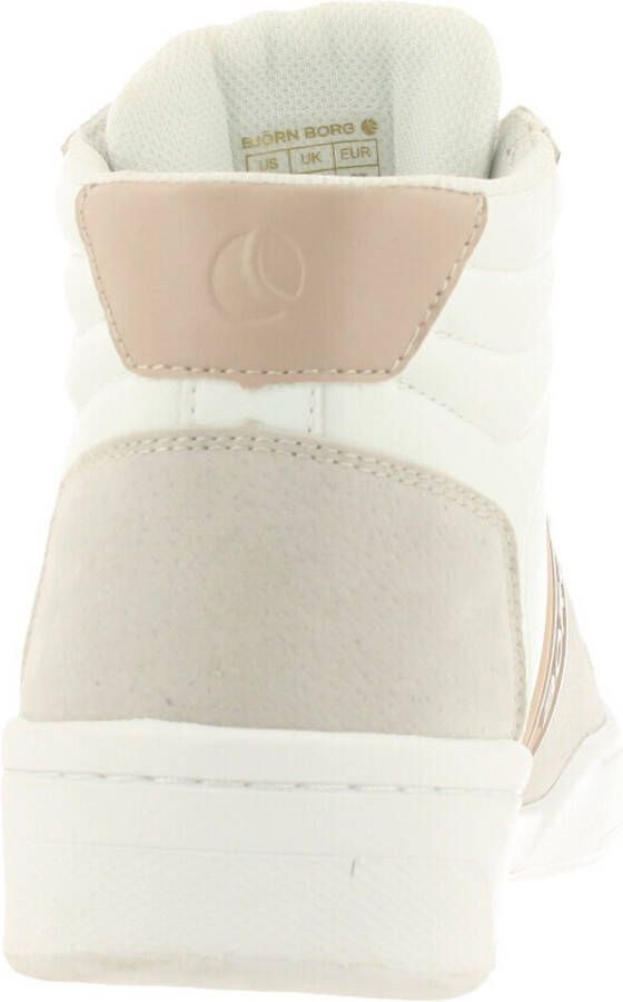 Björn Borg T2200 MID sneakers wit Synthetisch Dames