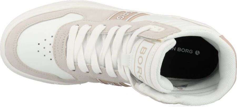 Björn Borg T2200 MID sneakers wit Synthetisch Dames