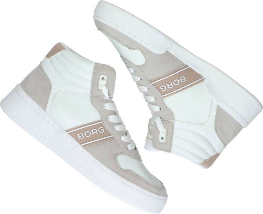 Björn Borg T2200 MID sneakers wit Synthetisch Dames