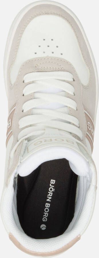 Björn Borg T2200 MID sneakers wit Synthetisch Dames