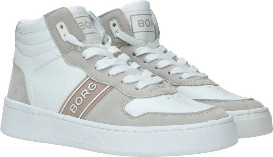 Björn Borg T2200 MID sneakers wit Synthetisch Dames