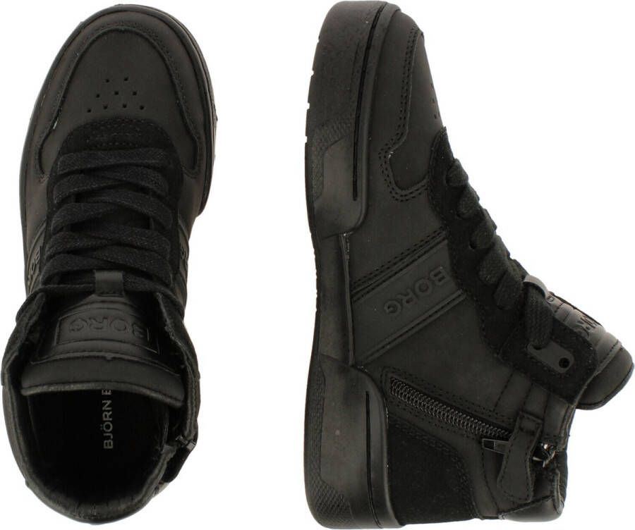Björn Borg T2200 Mid Tnl K Hoge sneakers Jongens Zwart