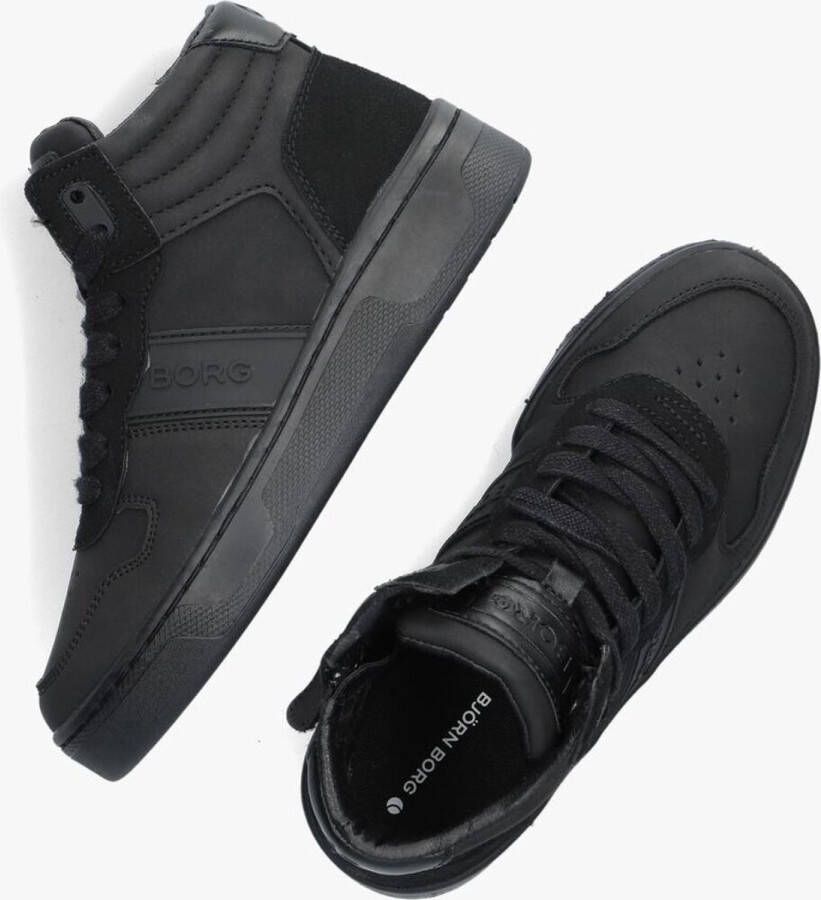Björn Borg T2200 Mid Tnl K Hoge sneakers Jongens Zwart